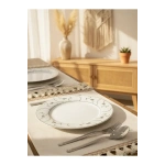 6lı Keten Amerikan Servis Seti 35x55