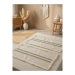Ham Keten Krem 2li Vintage Runner (40 x 80)