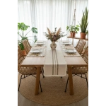 Ham Keten Krem 2li Vintage Runner (40 x 80)