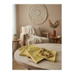 Sarı Premium 6lı (TOKA HEDİYELİ) Peçete Takımı 40x40