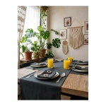 Füme(KoyuGri) Premium Peçete Takımı 6lı (TOKA HEDİYELİ) 40x40