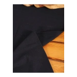 Premium Keten Siyah Püsküllü Runner Masa Örtüsü(45 x 150)