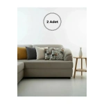 Etnik Desenli Dekoratif Kırlent – Modern Dokuma Tasarım 45 x 45 cm