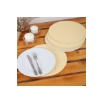 Keten Amerikan Servis ve Supla ve Supla Kılıfı. (6lı Takım)