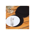 Keten Amerikan Servis ve Supla ve Supla Kılıfı. (6lı Takım)