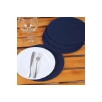 Keten Amerikan Servis ve Supla ve Supla Kılıfı. (6lı Takım)