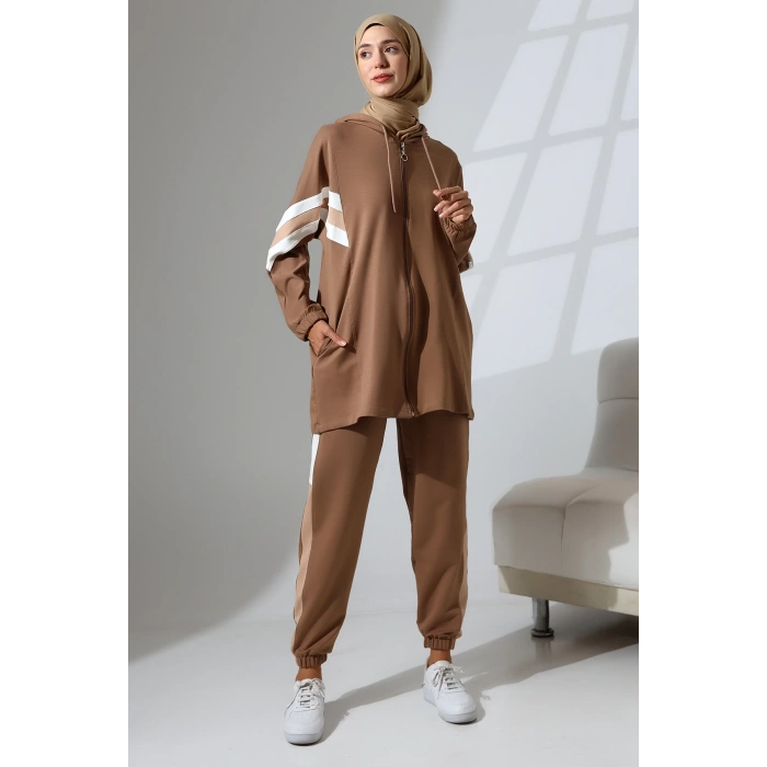 Kadın Mevsimlik Penye Alt Üst Spor ve Rahat Tesettür Takım