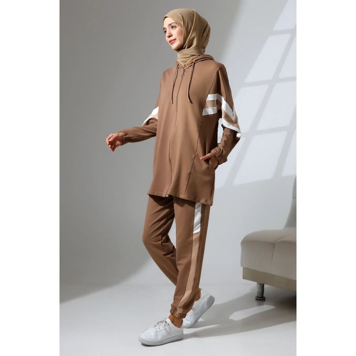 Kadın Mevsimlik Penye Alt Üst Spor ve Rahat Tesettür Takım