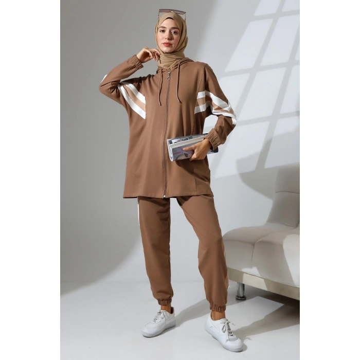 Kadın Mevsimlik Penye Alt Üst Spor ve Rahat Tesettür Takım