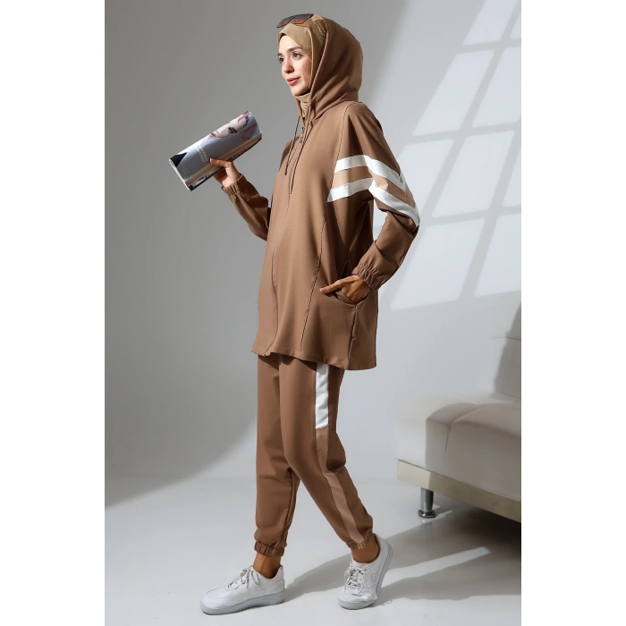 Kadın Mevsimlik Penye Alt Üst Spor ve Rahat Tesettür Takım