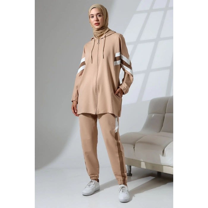 Kadın Mevsimlik Penye Alt Üst Spor ve Rahat Tesettür Takım
