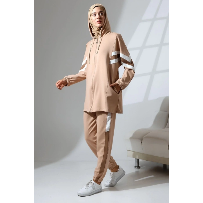 Kadın Mevsimlik Penye Alt Üst Spor ve Rahat Tesettür Takım