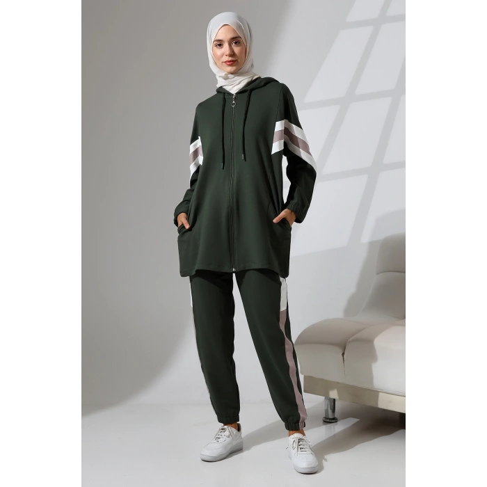 Kadın Mevsimlik Penye Alt Üst Spor ve Rahat Tesettür Takım