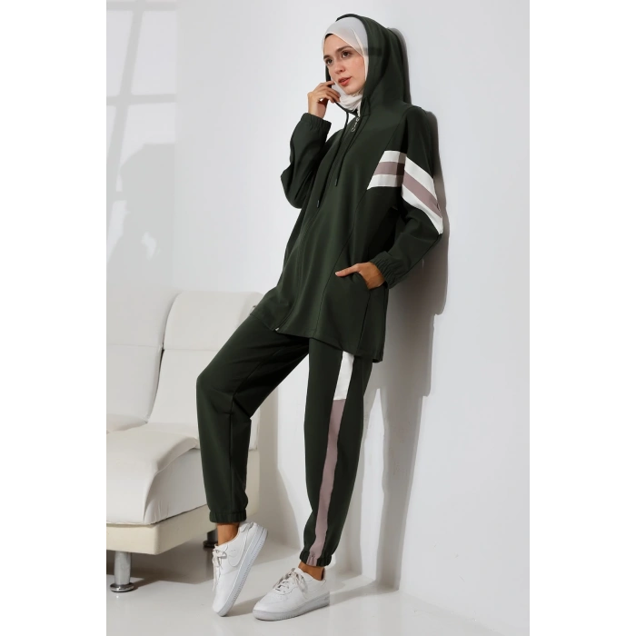 Kadın Mevsimlik Penye Alt Üst Spor ve Rahat Tesettür Takım