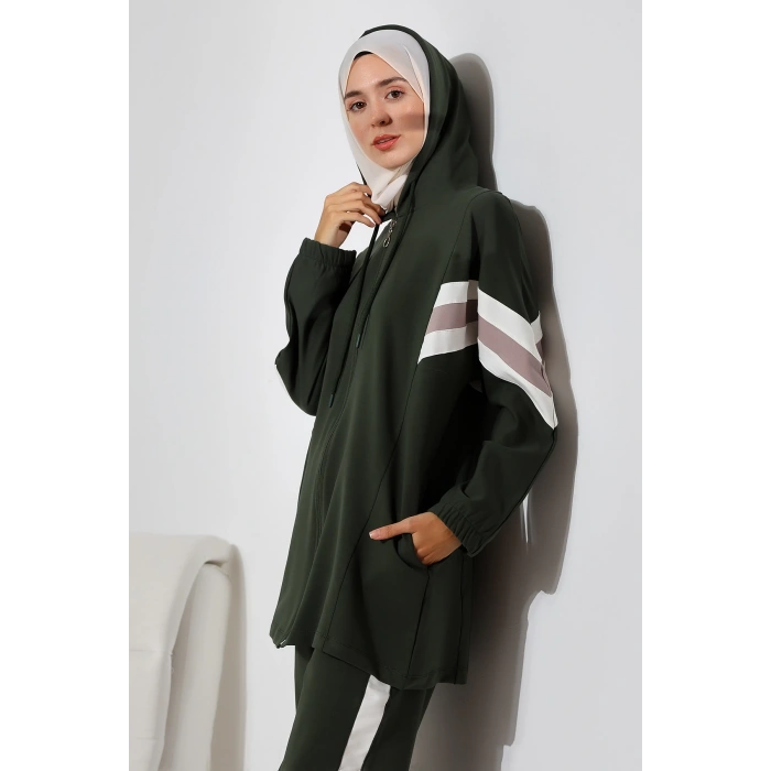 Kadın Mevsimlik Penye Alt Üst Spor ve Rahat Tesettür Takım