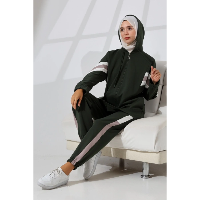 Kadın Mevsimlik Penye Alt Üst Spor ve Rahat Tesettür Takım