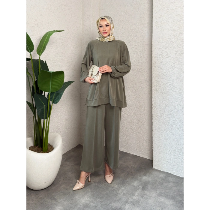 Elegant Model Pike Kumaş Kadın Alt Üst Takım