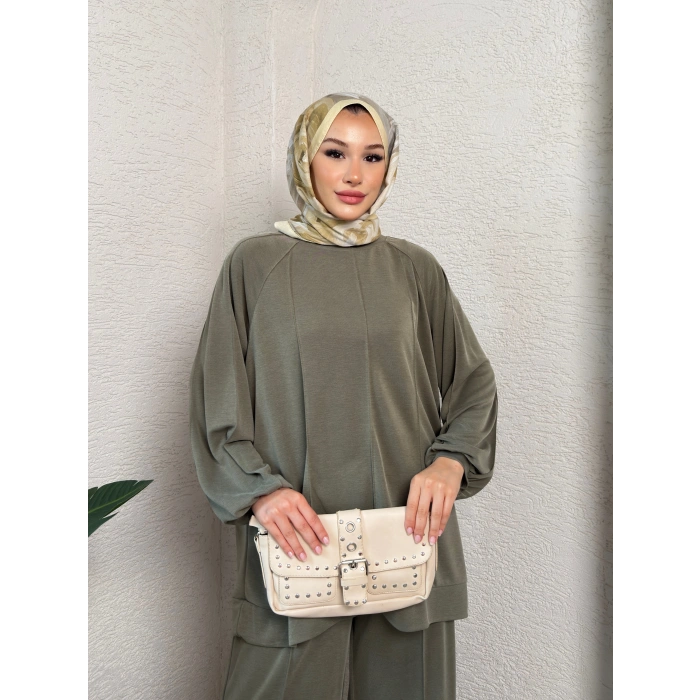 Elegant Model Pike Kumaş Kadın Alt Üst Takım