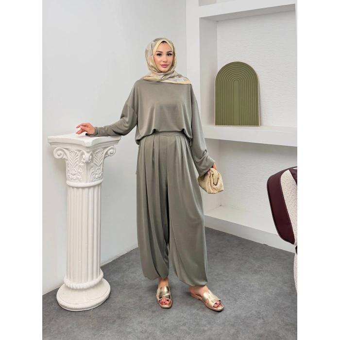 Alice Model Pike Kumaş Kadın Alt Üst Takım