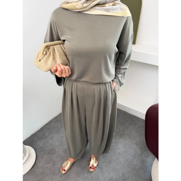 Alice Model Pike Kumaş Kadın Alt Üst Takım