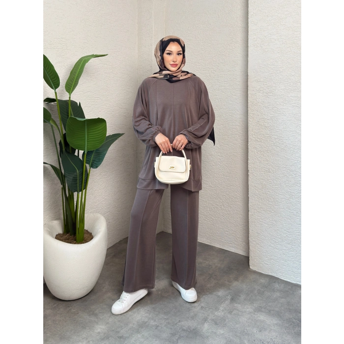 Elegant Model Pike Kumaş Kadın Alt Üst Takım