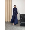 Valeno Model Coupra Model Kumaş Kemer Detaylı Elbise