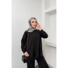 Liora Model İthal Pike Kumaş Cep Detaylı Kadın Takım