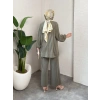Elegant Model Pike Kumaş Kadın Alt Üst Takım