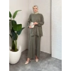Elegant Model Pike Kumaş Kadın Alt Üst Takım