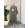 Elegant Model Pike Kumaş Kadın Alt Üst Takım