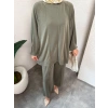 Elegant Model Pike Kumaş Kadın Alt Üst Takım