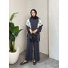Elegant Model Pike Kumaş Kadın Alt Üst Takım