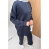 ScubaFlex Comfort Esnek Dokulu Fermuar Detaylı Kadın Tesettür Takım