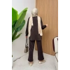 ScubaFlex Comfort Esnek Dokulu Fermuar Detaylı Kadın Tesettür Takım