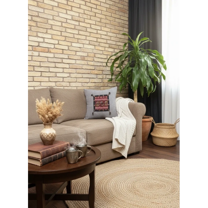 Dokuma Özel Tasarım Kırlent