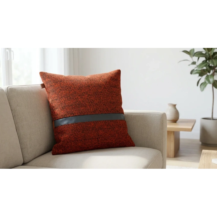 El yapımı tasarım kırlent kılıfı