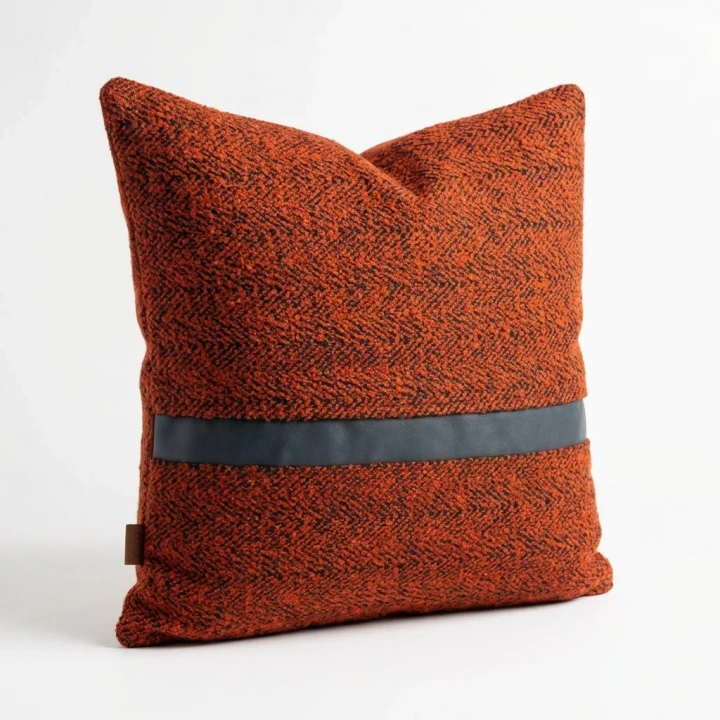 El yapımı tasarım kırlent kılıfı