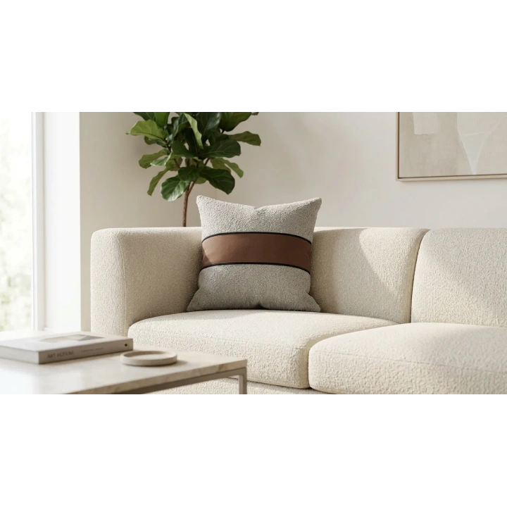 El yapımı tasarım kırlent kılıfı