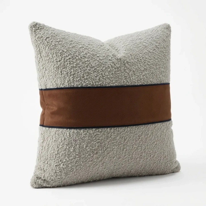 El yapımı tasarım kırlent kılıfı