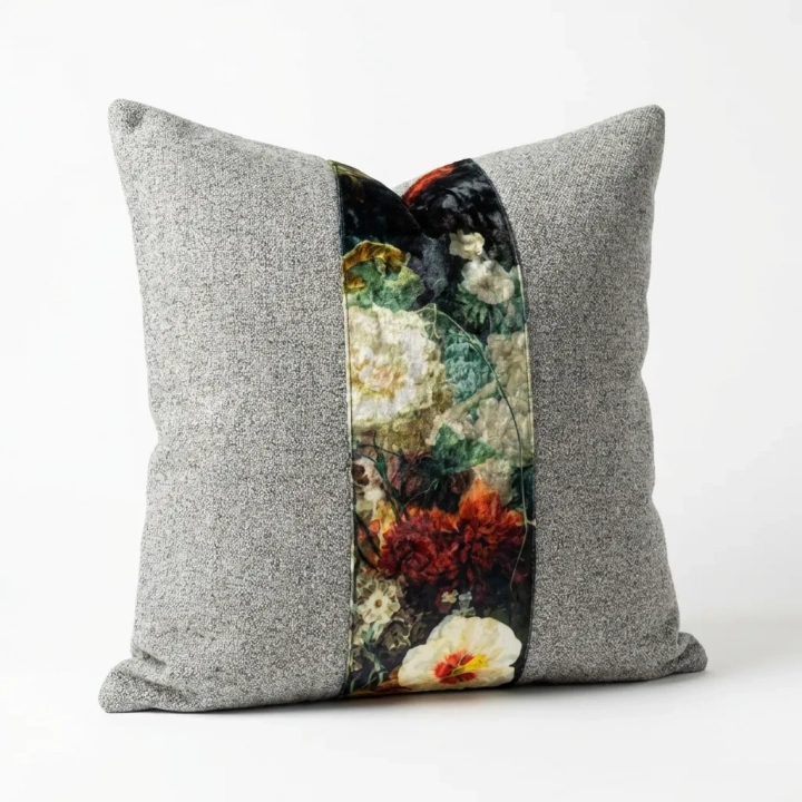 dekoratif el yapımı kırlent kılıfı