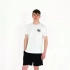Slimfit Artificial Experience Baskılı Erkek Beyaz T-Shirt