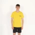 Slimfit SQL Baskılı Sarı Erkek T-Shirt