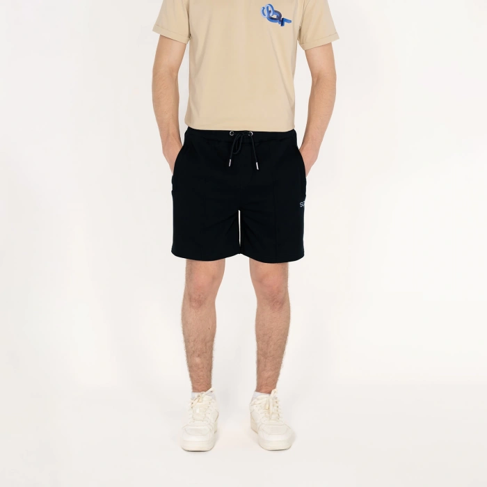 Cebi Fermuarlı Erkek Lacivert Şort