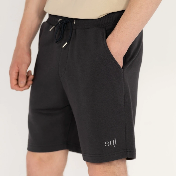 Cepli Erkek Antrasit Şort