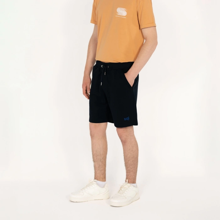 Cepli Erkek Lacivert Şort