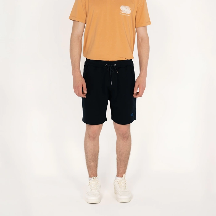 Cepli Erkek Lacivert Şort