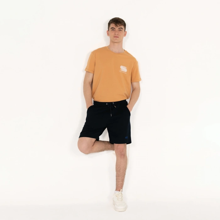 Cepli Erkek Lacivert Şort