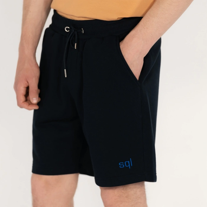 Cepli Erkek Lacivert Şort