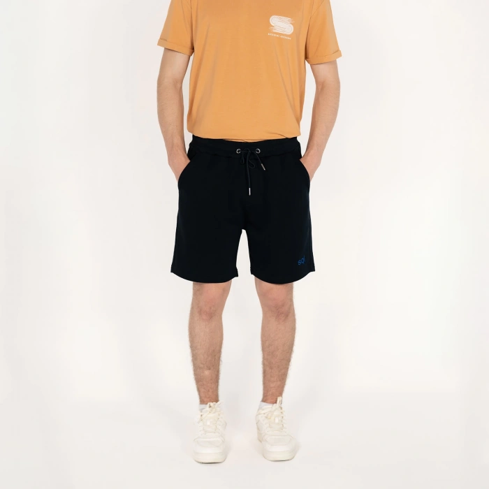 Cepli Erkek Lacivert Şort