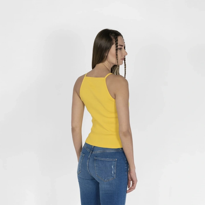 Nakışlı Kaşkorse Kadın Sarı Atlet